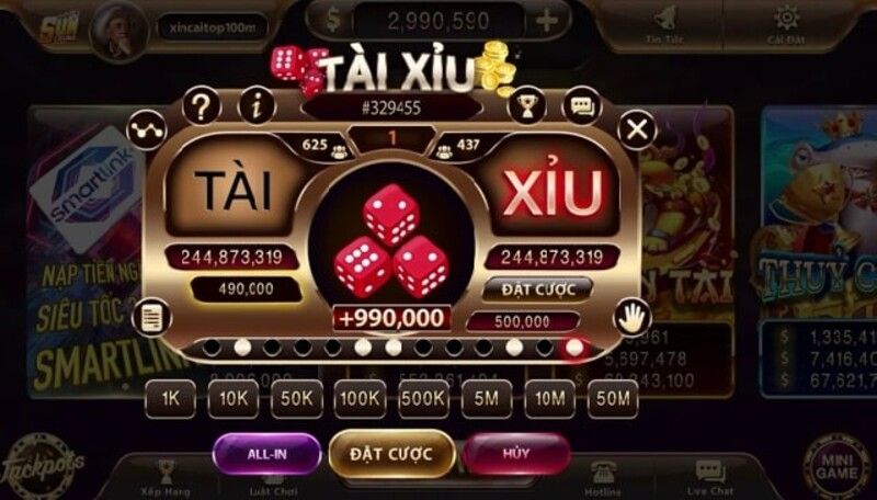 Game bài Tài – Xỉu